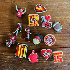 Kansas City Chiefs CROCS Jibbitz